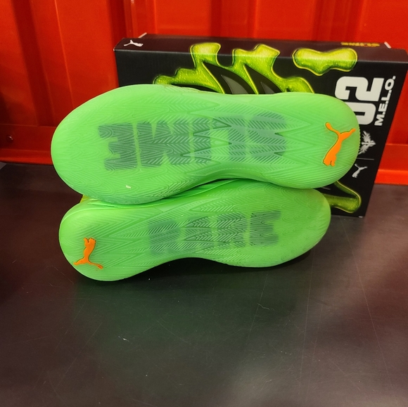 LaMelo Ball Puma “slime” basketball sneakers- - Picture 8 of 9